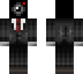 camera in a suit