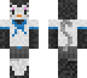 cat maid penguin