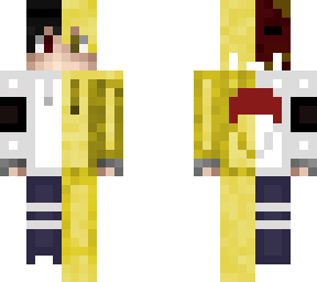 dark white and yellow