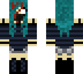 darkblue girl