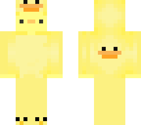 duck in a duck onsie