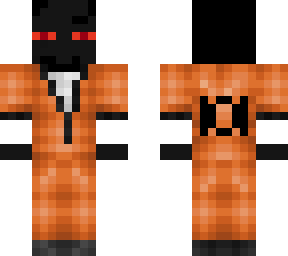 enderman rojo prisionero