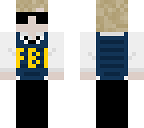 fbi agent with vest