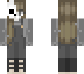 ghost skull girl