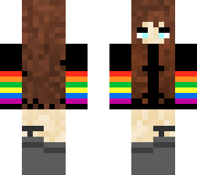 girl with pride pollover