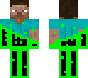 glitched steve