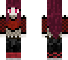 gothic scarlet chick