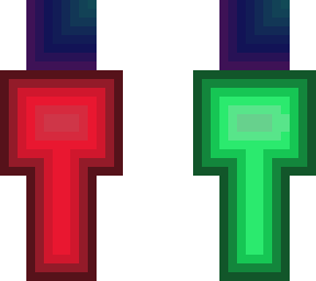 green red blue illusion