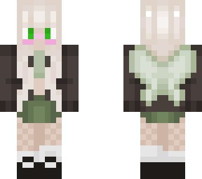 grunge greenn eyed fairy <3