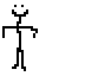 happy and sad stickman