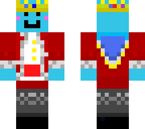 king adorable! (inspired by techno’s skin)