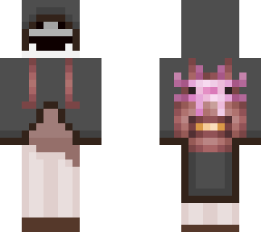 my oc but with a axolot
