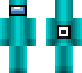 my old minecraft skin(among us version)