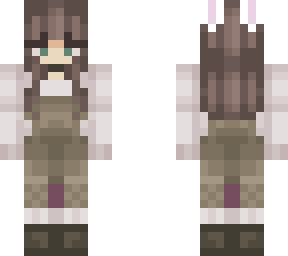 overalls girl