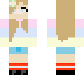 pan girl and my first skin yay