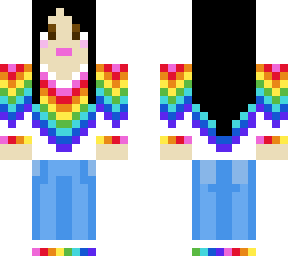 rainbow girl