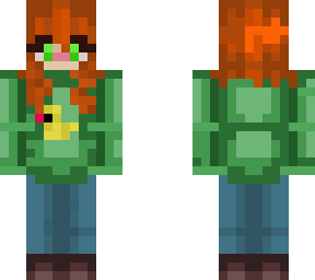 red head duck sweater