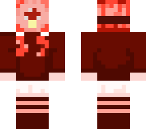 red mushroom mask