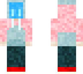 robot face w/ hoodie