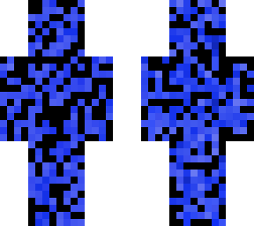 shattered blue