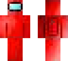 skin among us - red - vermelho