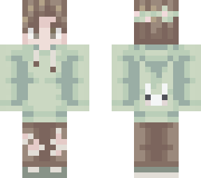 soft green hoodie