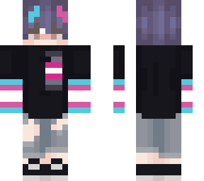 trqans/demigirl skin