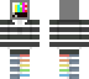 weirdcore tv head (re post, fixed leggings)