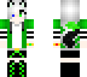 werewolf clover (emerald wolf girl)