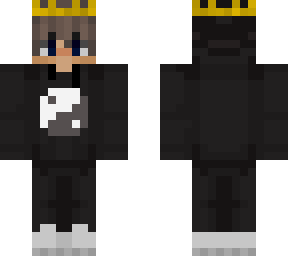 yin yang boy with crown