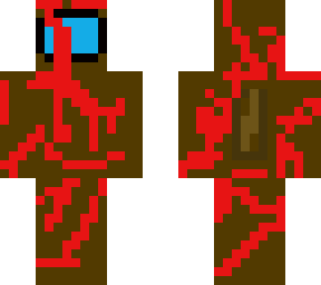 (among us brown bloody)