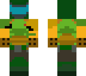 a sad attempt at doom guy
