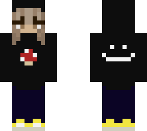 black hoodie girl!