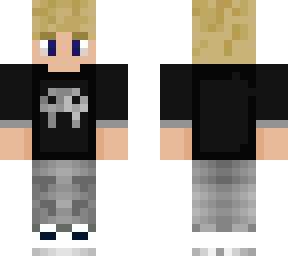 blonde guy robot shirt