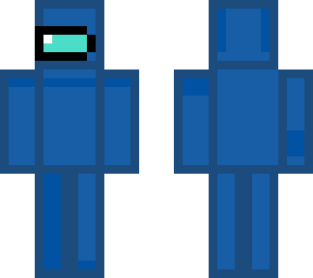 blue crewmate (i actually made it)