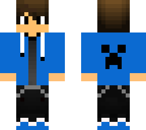 blue gamer boy