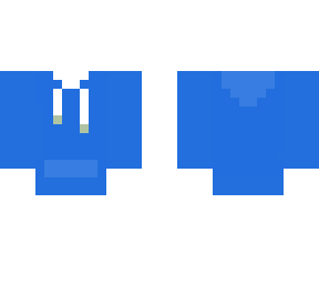 blue hoodie template