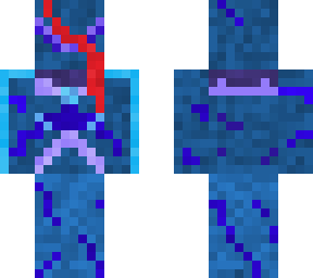 blue neon knight
