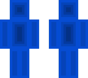 blue skin