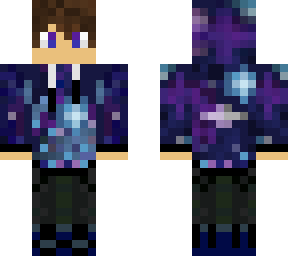 boy w galaxy hoodie