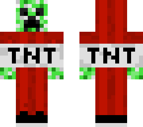 creeper in tnt hoodie