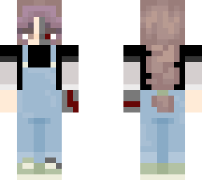 cyborg in overalls