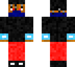 dark skin with mask