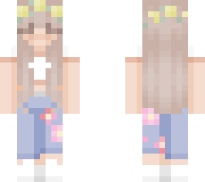 flowering jeans