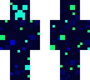 glow glitch creeper (special pixel effects)