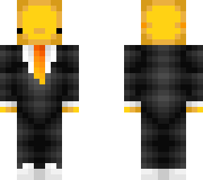 golden yellow axolotl in business suit