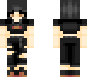 goth fire girl