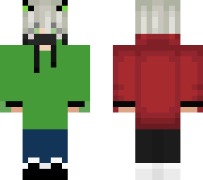 green- my skin v2 red back