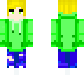 green and blue guy