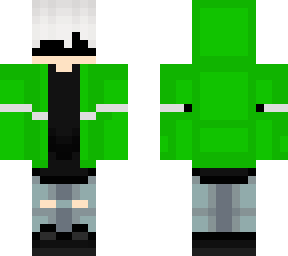 green hoodie boy
